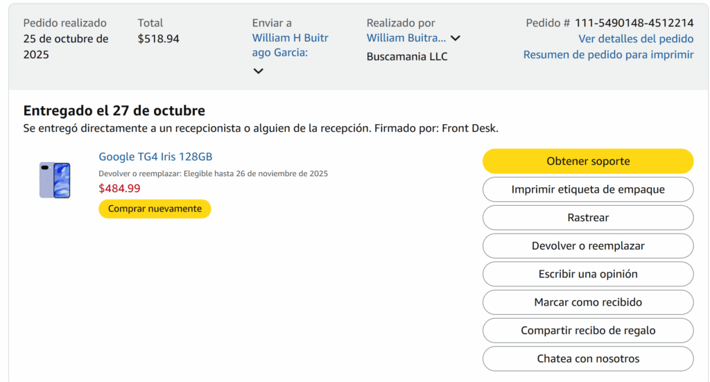 Cómo solicitar la devolución de impuestos de Amazon | Tuloimportas.com
